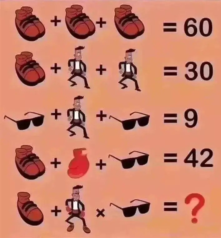 ，